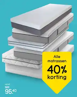 Leen Bakker Alle matrassen aanbieding