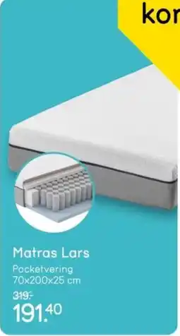 Leen Bakker Matras Lars aanbieding