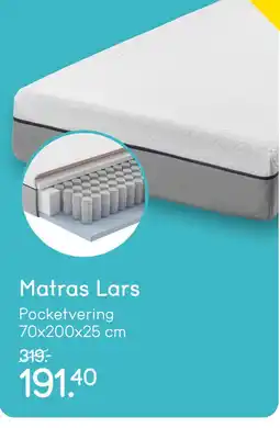 Leen Bakker Matras Lars aanbieding