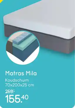 Leen Bakker Matras Mila aanbieding