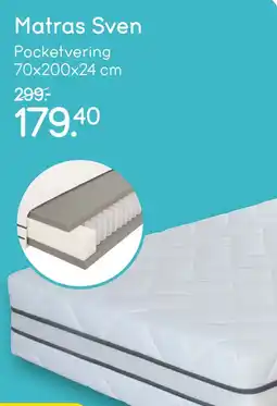 Leen Bakker Matras Sven aanbieding