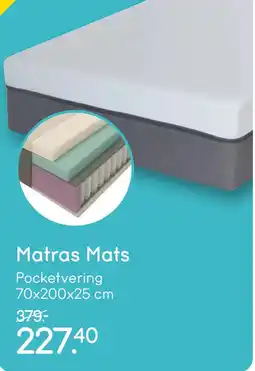 Leen Bakker Matras Mats aanbieding