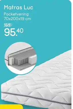Leen Bakker Matras Luc aanbieding