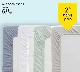 Leen Bakker Alle hoeslakens aanbieding