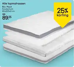 Leen Bakker Alle topmatrassen aanbieding