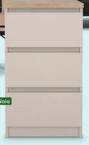 Leen Bakker Alle nachtkastjes Naia 3-lades aanbieding