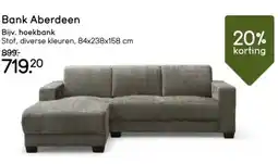 Leen Bakker Bank Aberdeen aanbieding