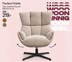Leen Bakker Fauteuil Hidde aanbieding