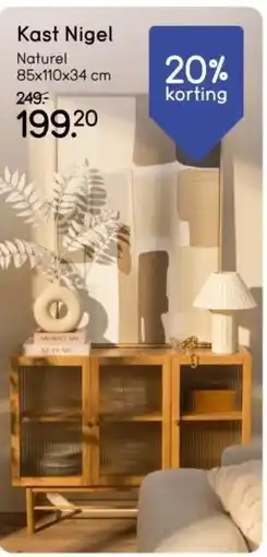 Leen Bakker Kast Nigel aanbieding