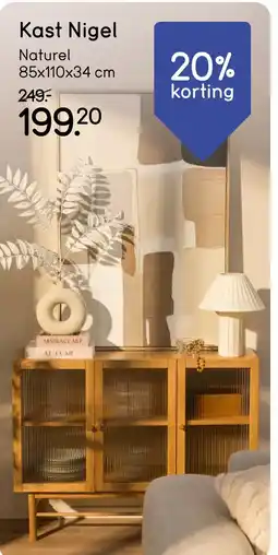 Leen Bakker Kast Nigel aanbieding