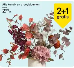 Leen Bakker Alle kunst en droogbloemen aanbieding