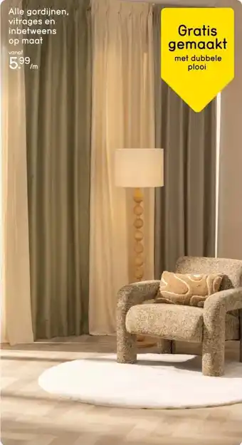 Leen Bakker Alle gordijnen aanbieding