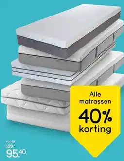 Leen Bakker Alle matrassen aanbieding
