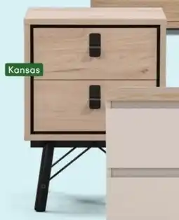 Leen Bakker Alle nachtkastjes Kansas aanbieding