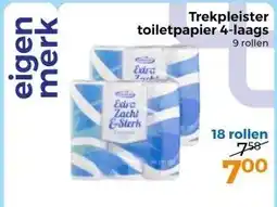 Trekpleister Trekpleister toiletpapier 4-laags aanbieding
