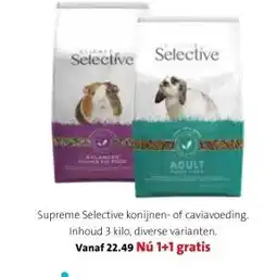 Intratuin Supreme Selective konijnen- of caviavoeding. aanbieding