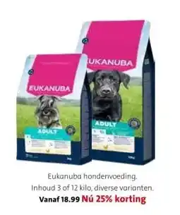 Intratuin Eukanuba hondenvoeding aanbieding