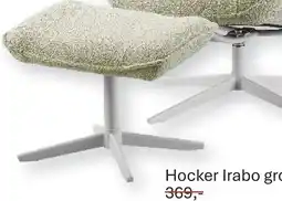INHOUSE Hocker Irabo groen aanbieding