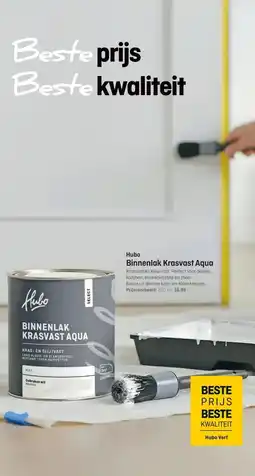 Hubo Hubo Binnenlak Krasvast Aqua aanbieding