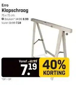 Hubo Erro Klapschraag aanbieding