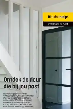 Hubo op alle deuren van 2adore aanbieding