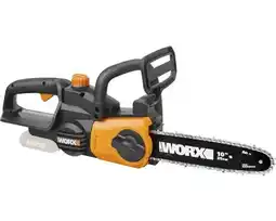 Hornbach WORX Accu Kettingzaag WG322E.9 basic excl. 20 V accu en lader aanbieding