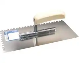 Hornbach Lijmspaan 280 mm 6x6 mm getand RVS aanbieding