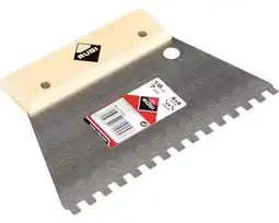 Hornbach RUBI Lijmkam 18 cm (6x6 mm) staal aanbieding