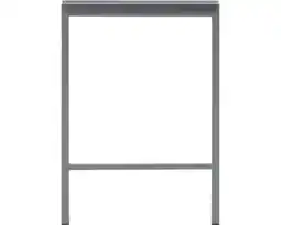 Hornbach KÜPPER Werkbankvoet 9,8x84x58,2 cm antraciet-grijs aanbieding