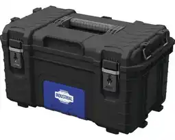 Hornbach INDUSTRIAL Gereedschapskoffer 22 zwart aanbieding