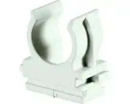 Hornbach PMFLEX Buisklem 19 mm PVC grijs, 10 stuks aanbieding