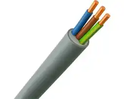 Hornbach Buitenkabel XMVK 3x2,5 mm² grijs 25 m aanbieding