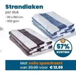 CoopCompact Strandlaken aanbieding