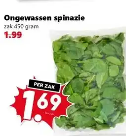 CoopCompact Ongewassen spinazie aanbieding