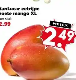 CoopCompact SanLucar eetrijpe zoete mango XL aanbieding