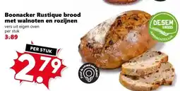 CoopCompact Boonacker Rustique brood met walnoten en rozijnen aanbieding