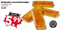 CoopCompact Brabantse worstenbroodjes aanbieding