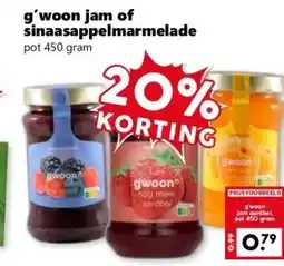 CoopCompact g'woon jam of sinaasappelmarmelade aanbieding