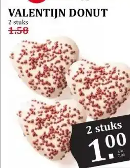 CoopCompact VALENTIJN DONUT aanbieding
