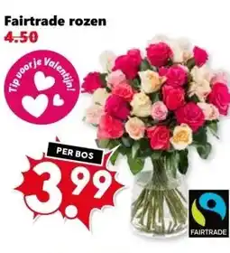 CoopCompact Fairtrade rozen aanbieding