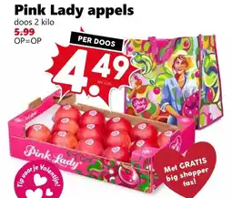 Coop Pink Lady appels aanbieding