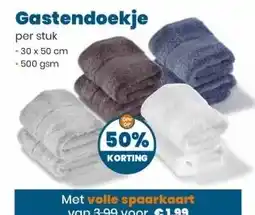 Coop Gastendoekje aanbieding
