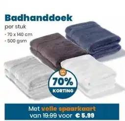 Coop Badhanddoek aanbieding