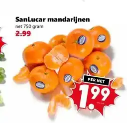 Coop SanLucar mandarijnen aanbieding