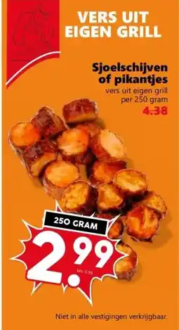 Coop Sjoelschijven of pikantjes aanbieding