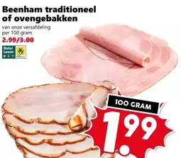 Coop Beenham traditioneel of ovengebakken aanbieding