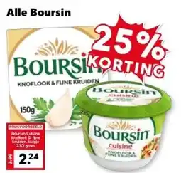 Coop Alle Boursin aanbieding