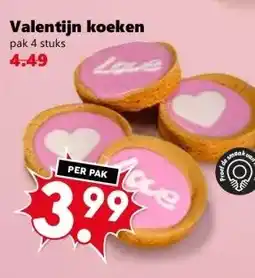 Coop Valentijn koeken aanbieding