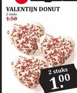 Coop VALENTIJN DONUT aanbieding