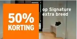 GAMMA op Signature extra breed aanbieding